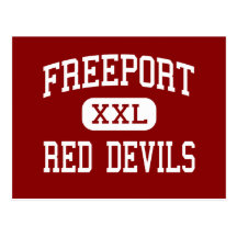 Freeport - Red Devils - High - Freeport New York Postcards