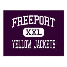 Freeport - Yellow Jackets - Area - Sarver Postcard