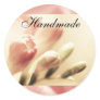 Freesia Buds Pink Satin, stickers cards template