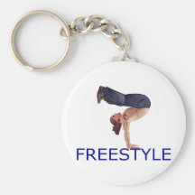 Freestyle B Boy Key Chain