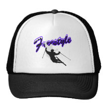 Freestyle Skiing Mesh Hat