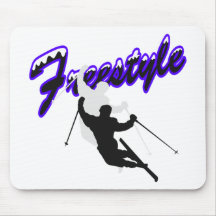 Freestyle Skiing Mouse Pad