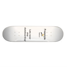 Freestyling skateboard