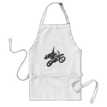 freestyling with dirt bike apron