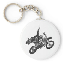 Freestyling with dirt bike keychains