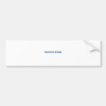Freethinker (blue) bumper stickers