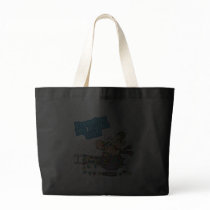 freezing my bulbs off xmas lights funny cartoon tote bag