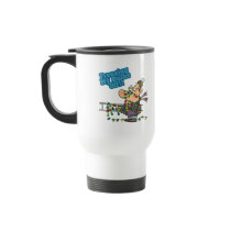 freezing my bulbs off xmas lights funny cartoon mug
