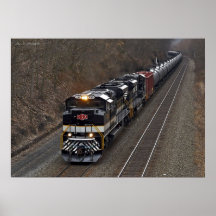 Freight Train Print