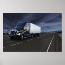 Freightliner Cascadia #21 Poster