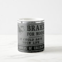 Frein pour des orignaux mug à café