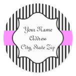 French Address Sticker
