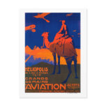 French Airline Promotional Poster Post Cards