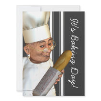 French Baker XL Event Invitations