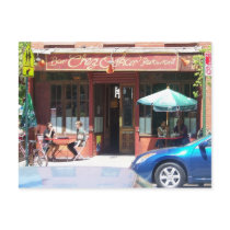 French bistro in Fort Greene Brooklyn Postcards