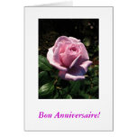 French-Bon Anniversaire Greeting Cards