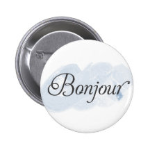 French Bonjour Button