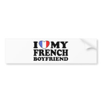 French Boyfriend Bumper Sticker