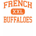 French - Buffaloes - High School - Beaumont Texas t-shirts