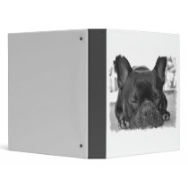 French Bull Dog Binder