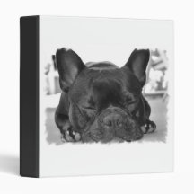 French Bull Dog Binder