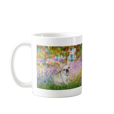 French Bulldog 3 - Garden Coffee Mug by masterpiecedogs