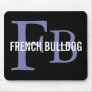 French Bulldog Breed Monogram Design