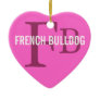 French Bulldog Breed Monogram Design
