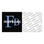 French Bulldog Breed Monogram Design
