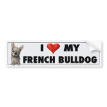French Bulldog (Buff) Love Sticker