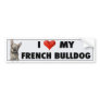 French Bulldog (Buff) Love Sticker