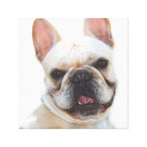 French bulldog Canvas art print