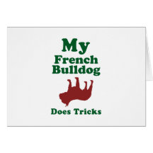 French Bulldog Card
