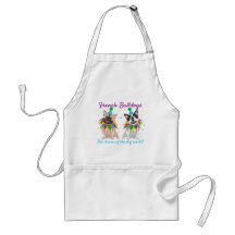 French Bulldog Clown - Support French Bulldog Club Aprons