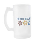 FRENCH BULLDOG Dad Paw Print 1 Mugs