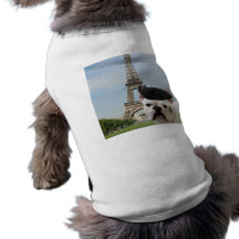 French Bulldog in Paris Dog shirt