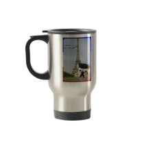 French Bulldog in Paris mug