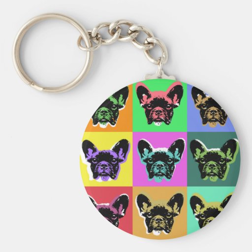 French bulldog keychain