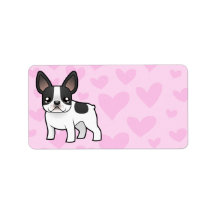 French Bulldog Love Address Labels