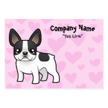 French Bulldog Love Business Card Templates