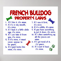 FRENCH BULLDOG PL2 PRINT
