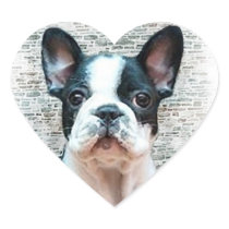 French Bulldog puppy Stickers