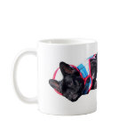 French Bulldog relaxing, Paris Logo, Caffine pl... Mugs