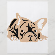 French Bulldog rose Custom Flyer