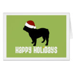 French Bulldog Santa Hat Cards
