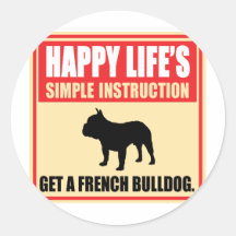 French Bulldog Sticker