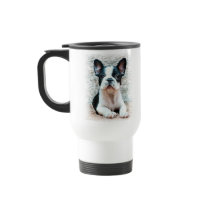 French Bulldog travel mug