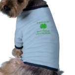 French But I Drink Like I'm irish Doggie Tee Shirt