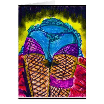 French Cancan Cards by Chocolate_honeybee