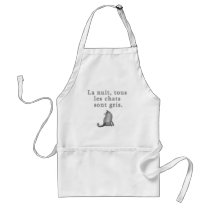 French Cats Saying Products Apron